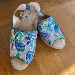 Handmade in Spain leather espadrilles